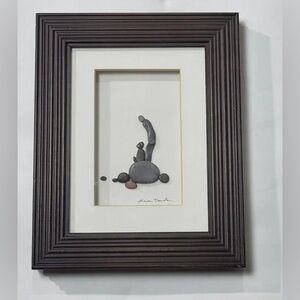 Framed Sharon Nowlan "A True Friend" Pebble Art Print By DEMDACO